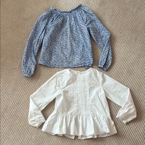 Set of Two Jacadi Blouses (Size 6)